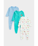 MOTHERCARE &scaron;liaužtinukas ilgomis rankovėmis, 3 vnt., EC641