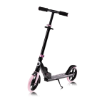 LIONELO sulankstomas paspirtukas LUCA, Black carbon pink, LO-LUCA