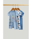 MOTHERCARE &scaron;liaužtinukas trumpomis rankovėmis 3 vnt., LK149 80