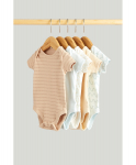 MOTHERCARE smėlinukas trumpomis rankovėmis 5 vnt., LL856 80
