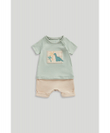 MOTHERCARE mar&scaron;kinėliai trumpomis rankovėmis ir &scaron;ortai, LL771 74