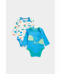 MOTHERCARE smėlinukas ilgomis rankovėmis, 2 vnt., EB677
