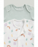 MOTHERCARE &scaron;liaužtinukas trumpomis rankovėmis 2 vnt., LL879 80
