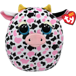 TY SQUISHY BEANIES pliu&scaron;inis žaislas karvė MILKSHAKE, 25cm , TY39266