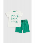 MOTHERCARE mar&scaron;kinėliai trumpomis rankovėmis ir &scaron;ortai , HD092