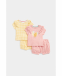 MOTHERCARE mar&scaron;kinėliai trumpomis rankovėmis ir &scaron;ortai, 2 vnt., EC497