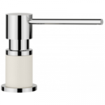 Skysto muilo dozatorius Blanco Lato delikatus baltas/chromas 526955