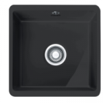 Keraminė plautuvė Franke Kubus, KBK 110-40, Anthrazit Matt, 126.0380.352