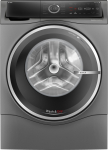 Bosch WNC254AS0 Serie 8 skalbyklė-džiovyklė, 10,5/6 kg, 1400 aps./min., i-DOS, Iron Assist, Home Connect, pilka