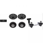 Priedai BLANCO Waste fitting set 2x3,5'' InFino Black matt, double bowl, 207438