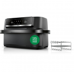 Bosch MAFD490B1 Serie 4 kar&scaron;to oro gruzdintuvė, 10 l / 2 &times; 5 l, 2500 W, SYNC, MATCH, grilio rinkinys