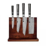 Damasko plieno peilių rinkinys kepsniams KAMAZAKI, 4 vnt. KZI002SET