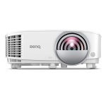 BenQ MX825STH trumpų nuotolių projektorius, XGA, 3500 ANSI lm, 20 000:1, 0,61 Throw Ratio, PointWrite&trade;, 9H.JMV77.13E