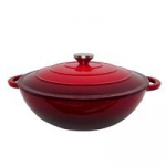 Apvalus emaliuotas ketaus puodas Zyle ZY030DRKI &Oslash;30 cm, NEMOKAMAS PRISTATYMAS!