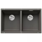 Plautuvė BLANCO SUBLINE 350/350-U, vulkano pilka, 527347