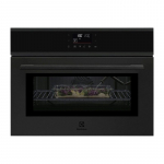 Electrolux EVL7E06GE 600 CombiQuick kompakti&scaron;ka orkaitė su mikrobangomis, 44 l, 1000 W, AirFry, juoda matinė