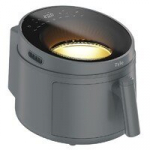 Kar&scaron;to oro gruzdintuvė Zyle ZY502GAF, pilka, 5 l, 1500 W, NEMOKAMAS PRISTATYMAS!