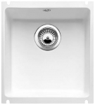 Keramikinė plautuvė Blanco SUBLINE 375-U, 516035, balta blizgi