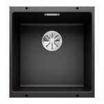 Plautuvės Blanco SUBLINE 400-U, juoda, 525990