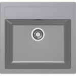 Tectonite plautuvė Franke, Sirius SID 610, Urban grey, 114.0463.958