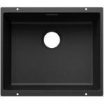 Virtuvės plautuvė Blanco SUBLINE 500-U 527794, juoda, be dugno vožtuvo