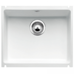 Keraminė plautuvė Blanco SUBLINE 500-U 514506 balta