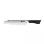 Damasko plieno peilis Kamazaki, Santoku peilis, 18 cm, KZI006KN