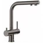 BLANCO FONTAS II, Satin Dark Steel, 527736