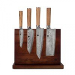 Damasko plieno peilių rinkinys kepsniams KAMAZAKI, 4 vnt. KZI003SET