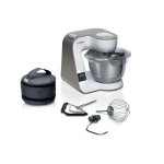 Bosch MUM5XW00 Serie 4 virtuvinis kombainas su svarstyklėmis, 1000 W, 3,9 l, 7 greičiai, baltas