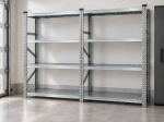 METALSISTEM metalinių stelažų komplektas 2480 &times; 2000 mm, gylis 500 mm, 4 lentynų lygiai
