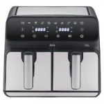 Kar&scaron;to oro gruzdintuvė Zyle, ZY802DAF, 8 l, su dvejais kepimo krep&scaron;eliais