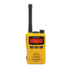 Motorola EVX-S24, 403-470 MHz Geltona