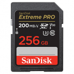 SanDisk atm. korta SD SDXC 256GB Extreme Pro 200MB/s