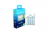 Panasonic Eneloop įkroviklis  BQ-CC61USB + 4 AA Boom