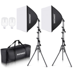NEEWER rinkinys NK200, 2x35 watt LED softbox set with tripods
