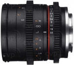 Samyang objektyvas VDSLR 50mm T1.3 AS UMC CS (Sony E)