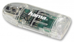 HAMA kortelių skaitytuvas USB 2.0 SD/MMC (91092)