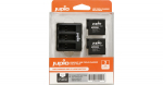 Jupio GoPro 2x HERO5/6/7 battery + Compact Triple Charger