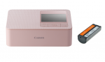 Canon Selphy CP1500 (rožinis) + Jupio  akumuliatorius Canon NB-CP2L