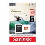 SanDisk atm. korta microSDXC 128GB Extreme 190MB/s