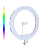 Rollei žiedinė lempa LUMIS Slim LED RGB (White)