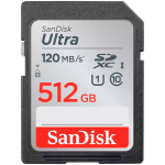 SanDisk atm. korta SD 512GB ULTRA 120MB/s