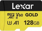 Lexar atm.korta microSD 128GB SDXC Gold R280/W180 (V60)