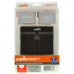 Jupio rink. USB Dual pakr. + 2x Li-ion akum. LP-E8 (1120 mAh)