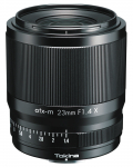 Tokina objektyvas atx-m 23mm AF F1.4 X (Sony-E) + Tokina protector magnetinis filtras