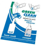 Green Clean valymo komplektas sensoriui (Drėgnas &scaron;epetėlis ir sausa &scaron;luostė) Full frame 100vnt.