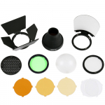 Godox AD200 / V1 round flash head priedų rinkinys AK-R1