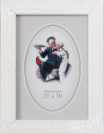 Medinis rėmelis Color 2570-21x30cm, baltas