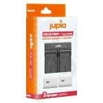 Jupio kit: 2x LP-E6NH Ultra 2600 mAh + USB Dual Charger (Canon)